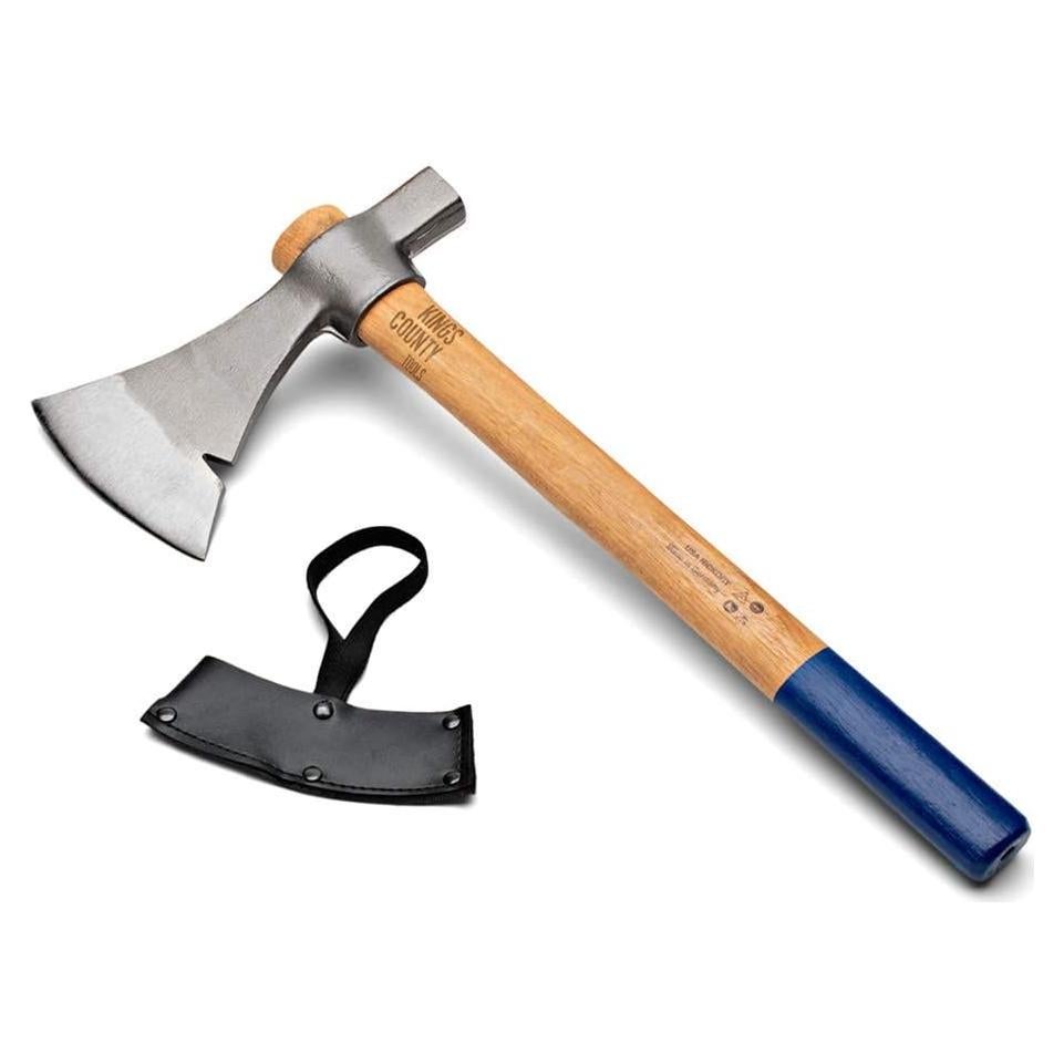 Hacha Tomahawk Kings County 20.32 cm Acero Carbono Nogal