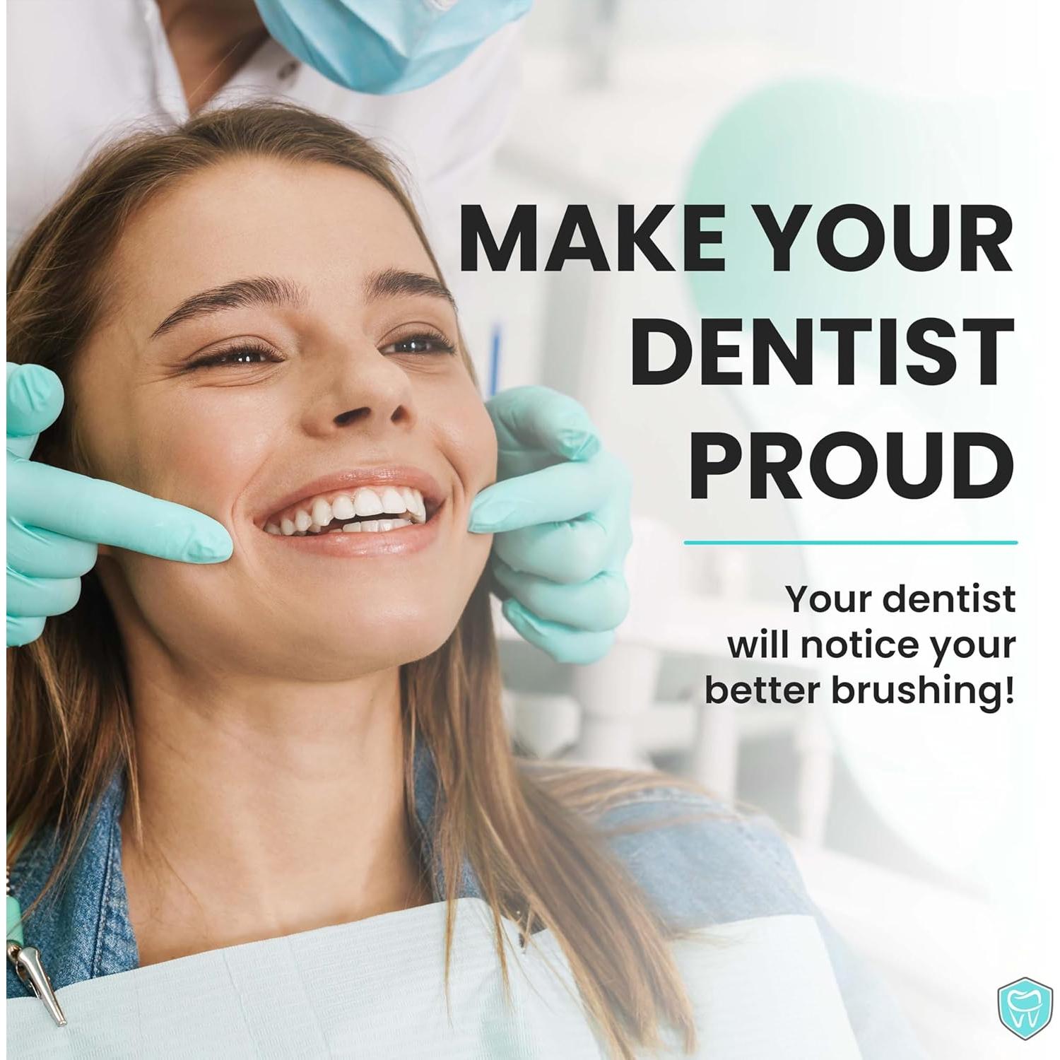 Tabletas Disclosing Dentales Fresh Knight 28.35g para Niños y Adultos