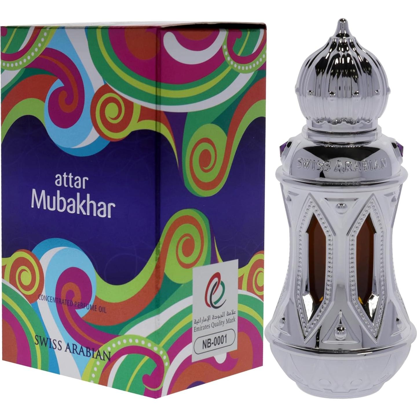 Aceite de Perfume Unisex Swiss Arabian Attar Mubakhar 19 ml
