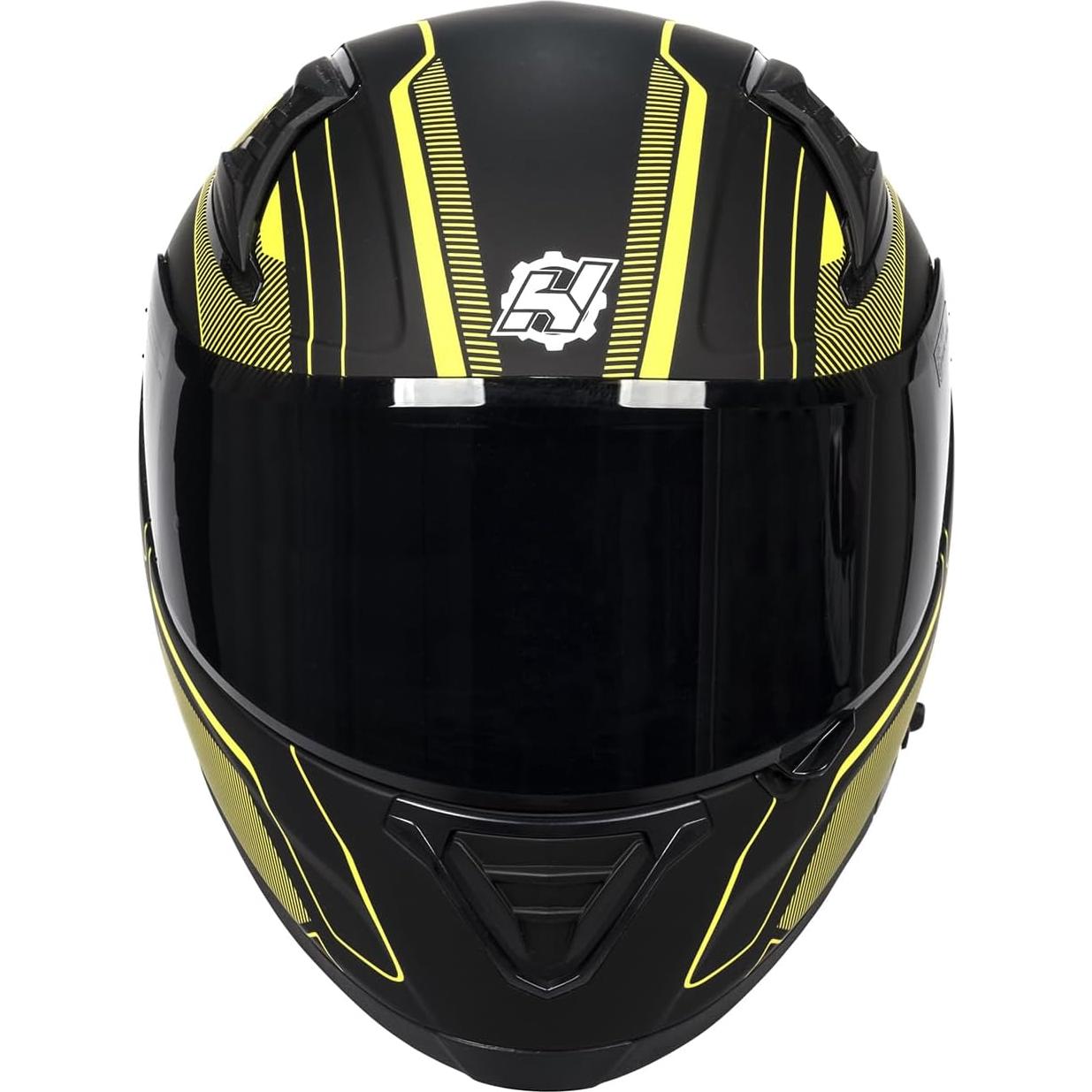 Casco HAX Impulse Amarillo Cuchilla Mediano DOT