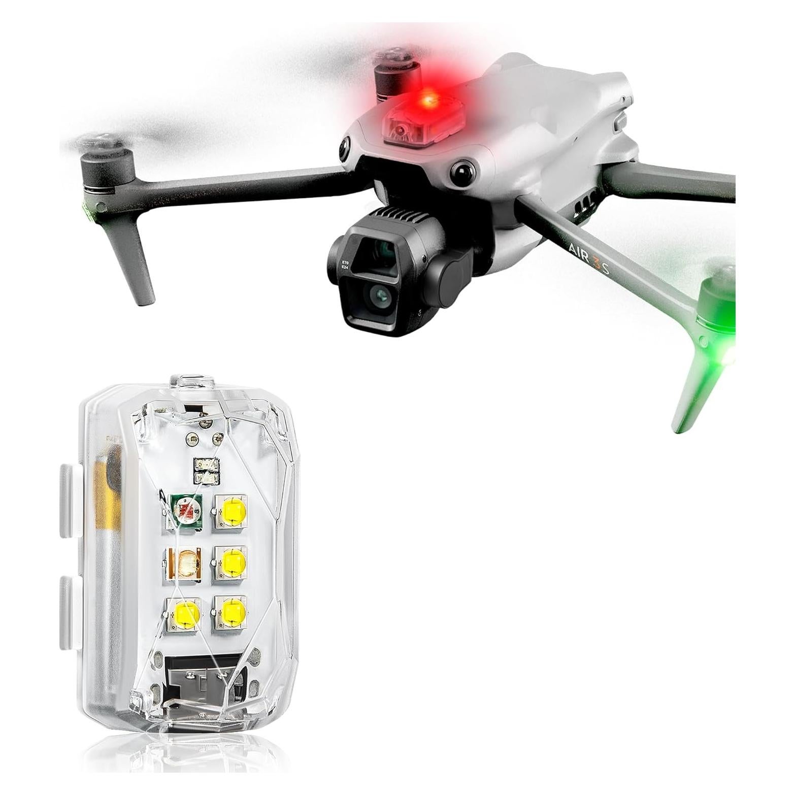 Luces Estroboscópicas Tomat para Drones DJI Neo/Mini 4K/Pro