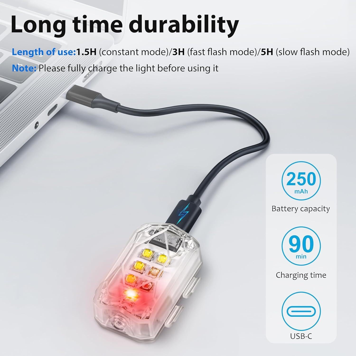 Luces Estroboscópicas Tomat para Drones DJI Neo/Mini 4K/Pro