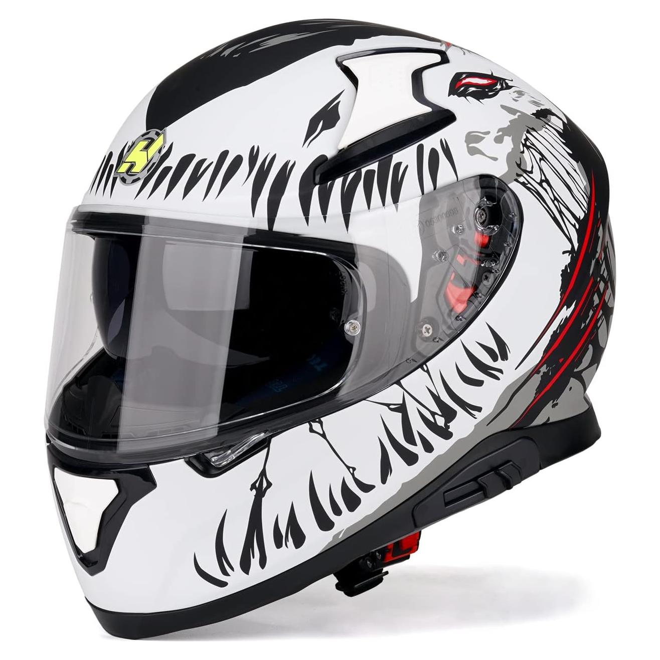 Casco HAX Hax Impulse Blanco S - Ligero y seguro DOT