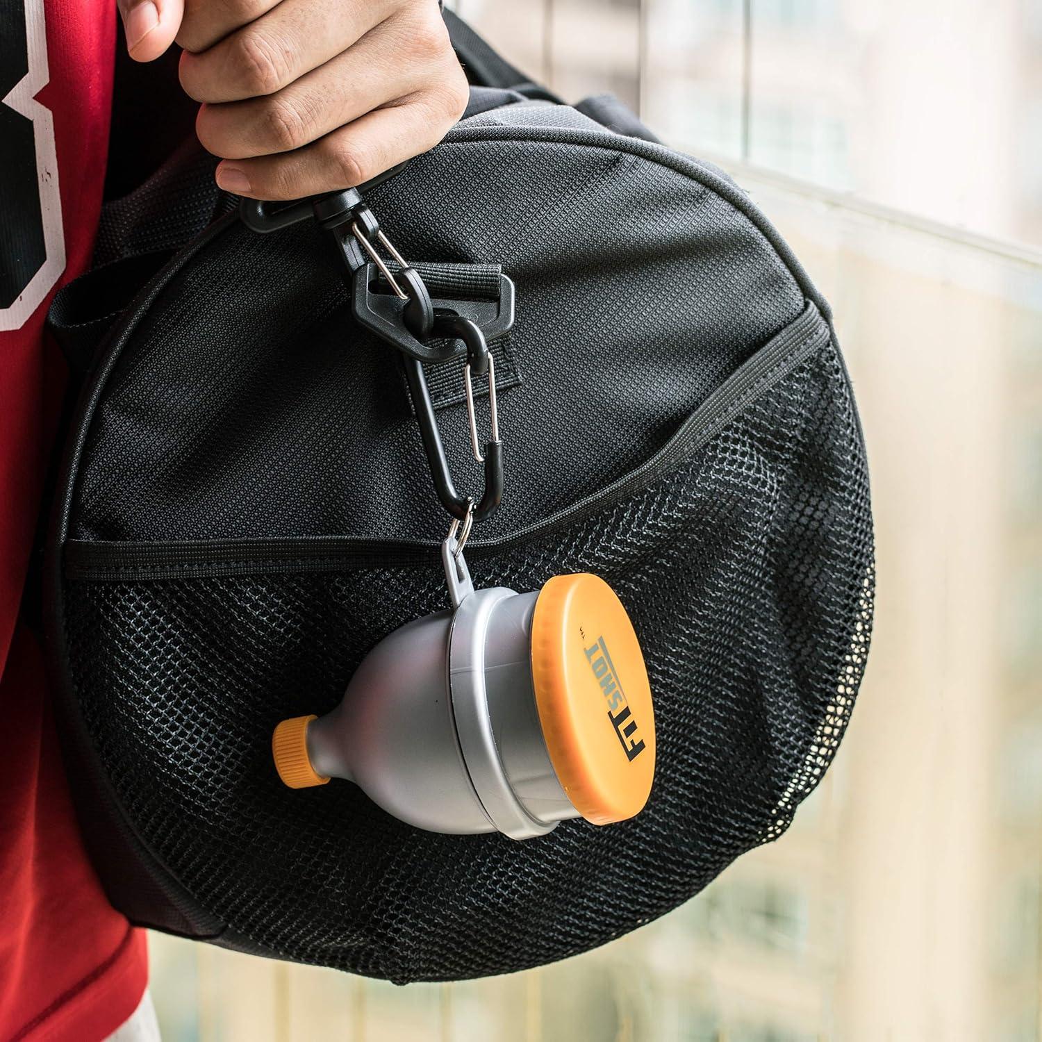 Embudo de Suplemento FitShot 120ml 2 en 1 Libre de BPA