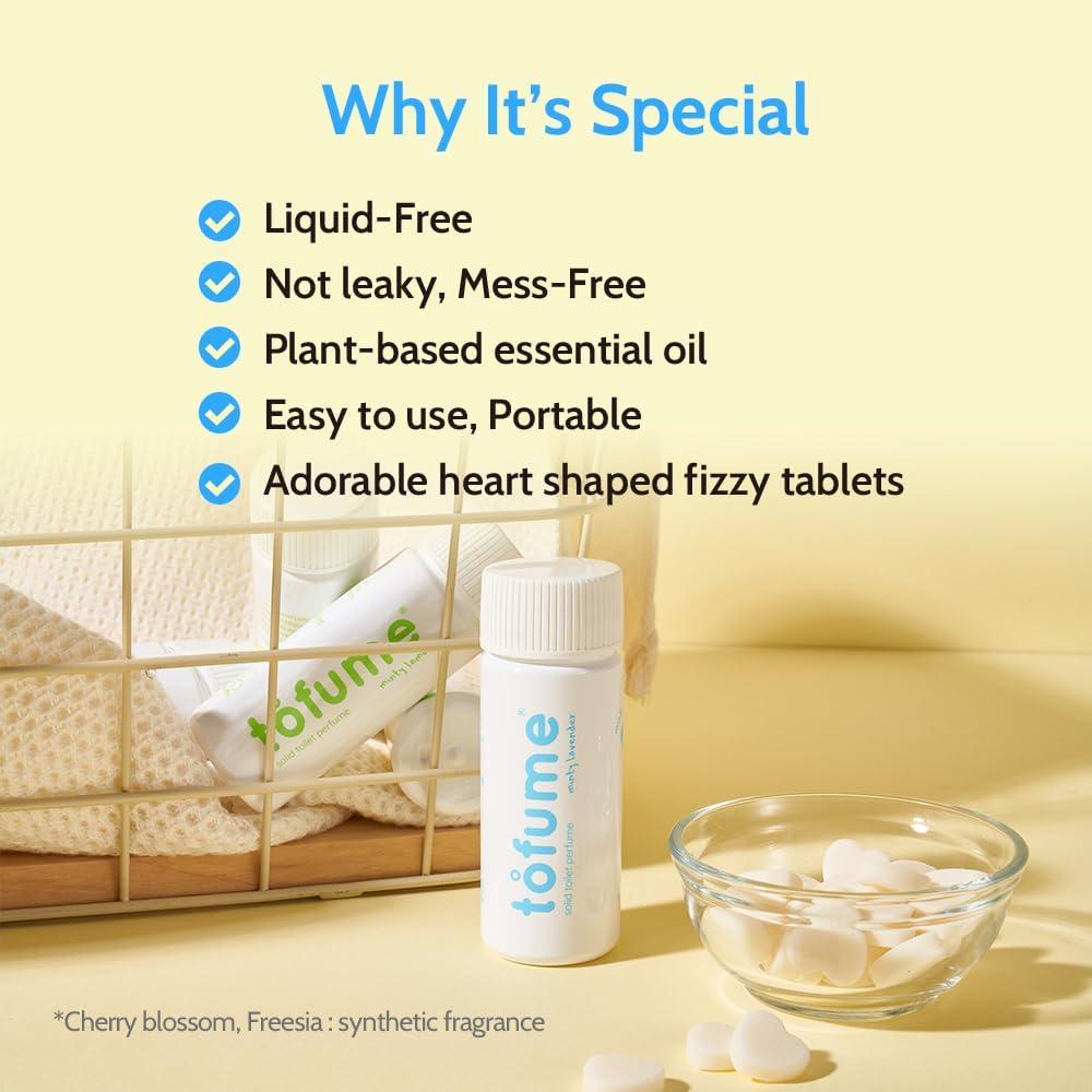 Ambientador de Baño Masscon Lavanda - 30 Tabletas Ecológicas