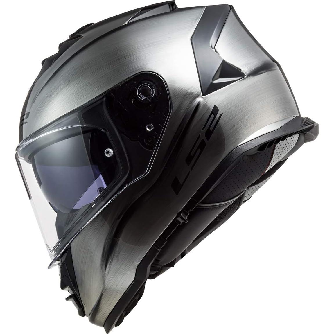 Casco LS2 Assault Full Face Motocicleta KPA Visera Solar