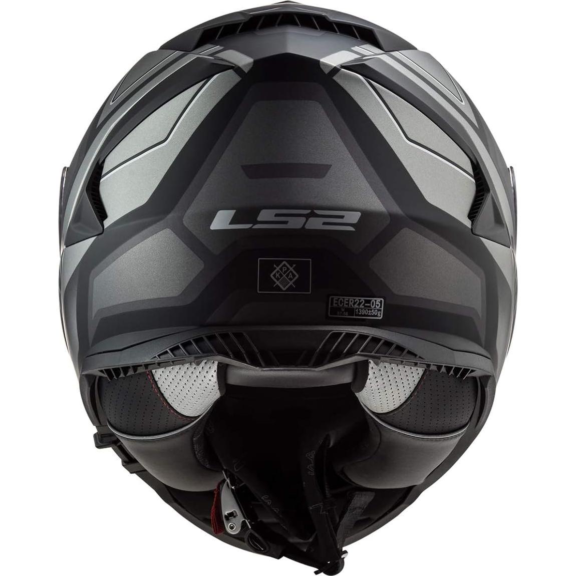 Casco LS2 Helmets Assault Full Face KPA XX-Large Negro