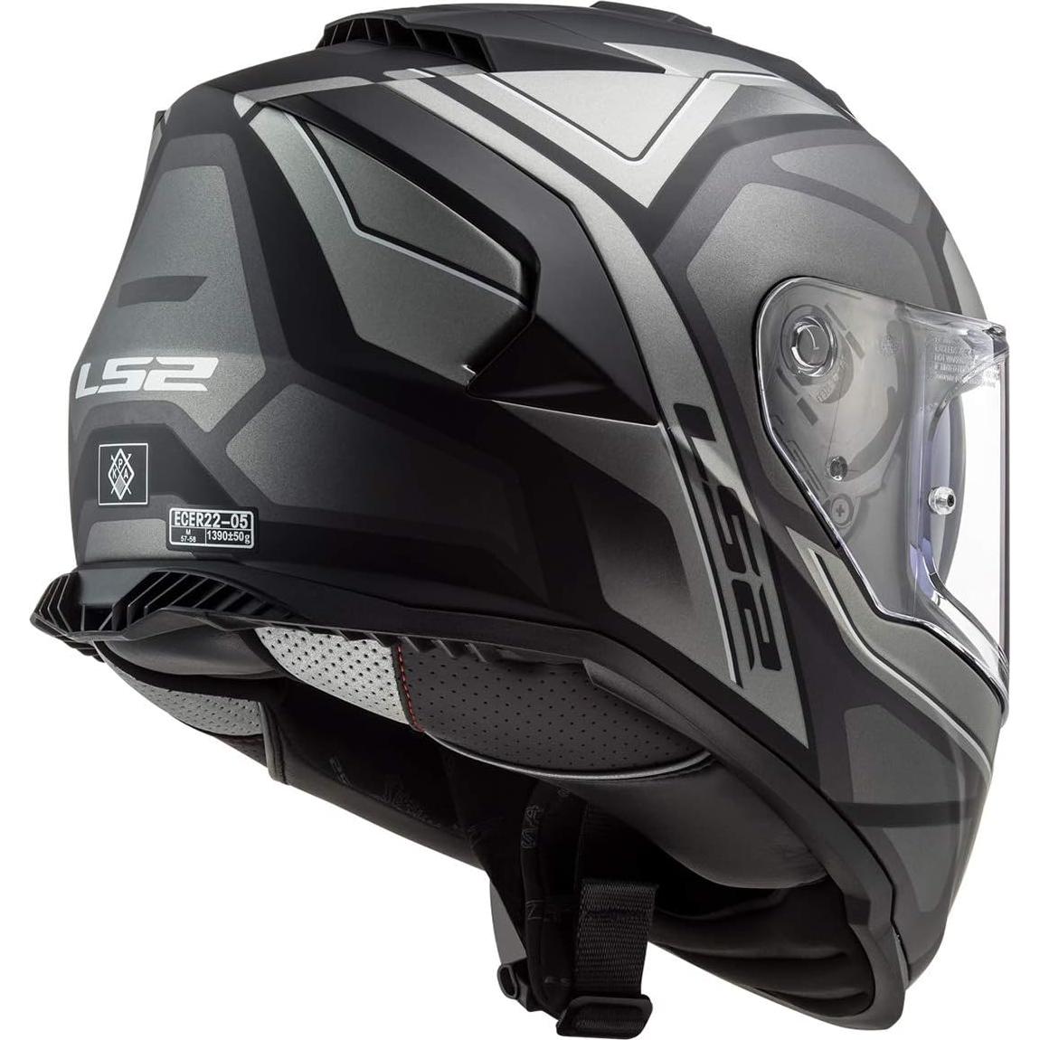 Casco LS2 Helmets Assault Full Face KPA XX-Large Negro