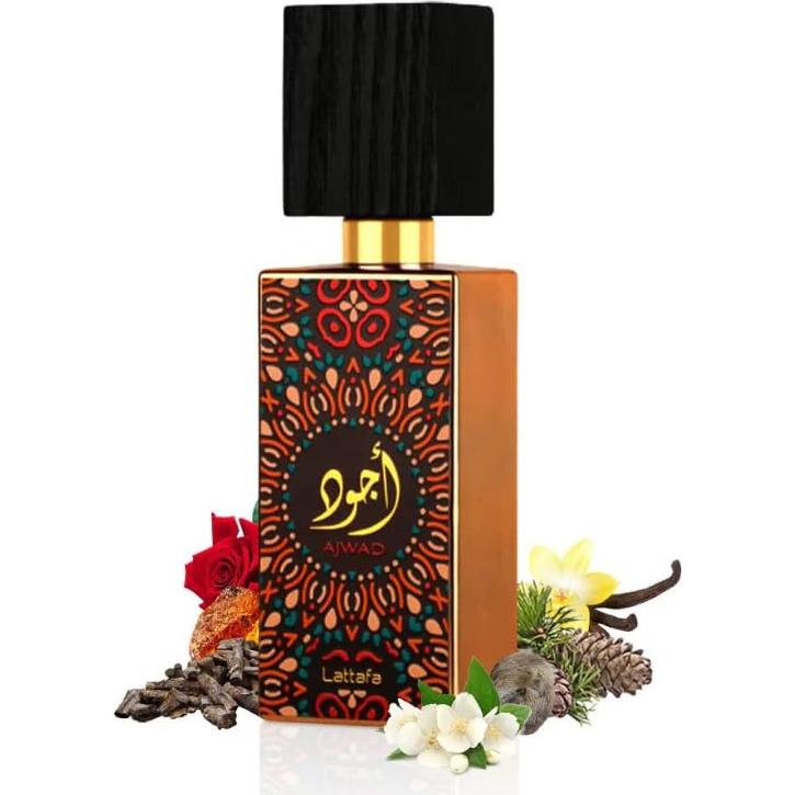 Eau de Parfum Lattafa Ajwad 60 ml Unisex Aromático Amaderado