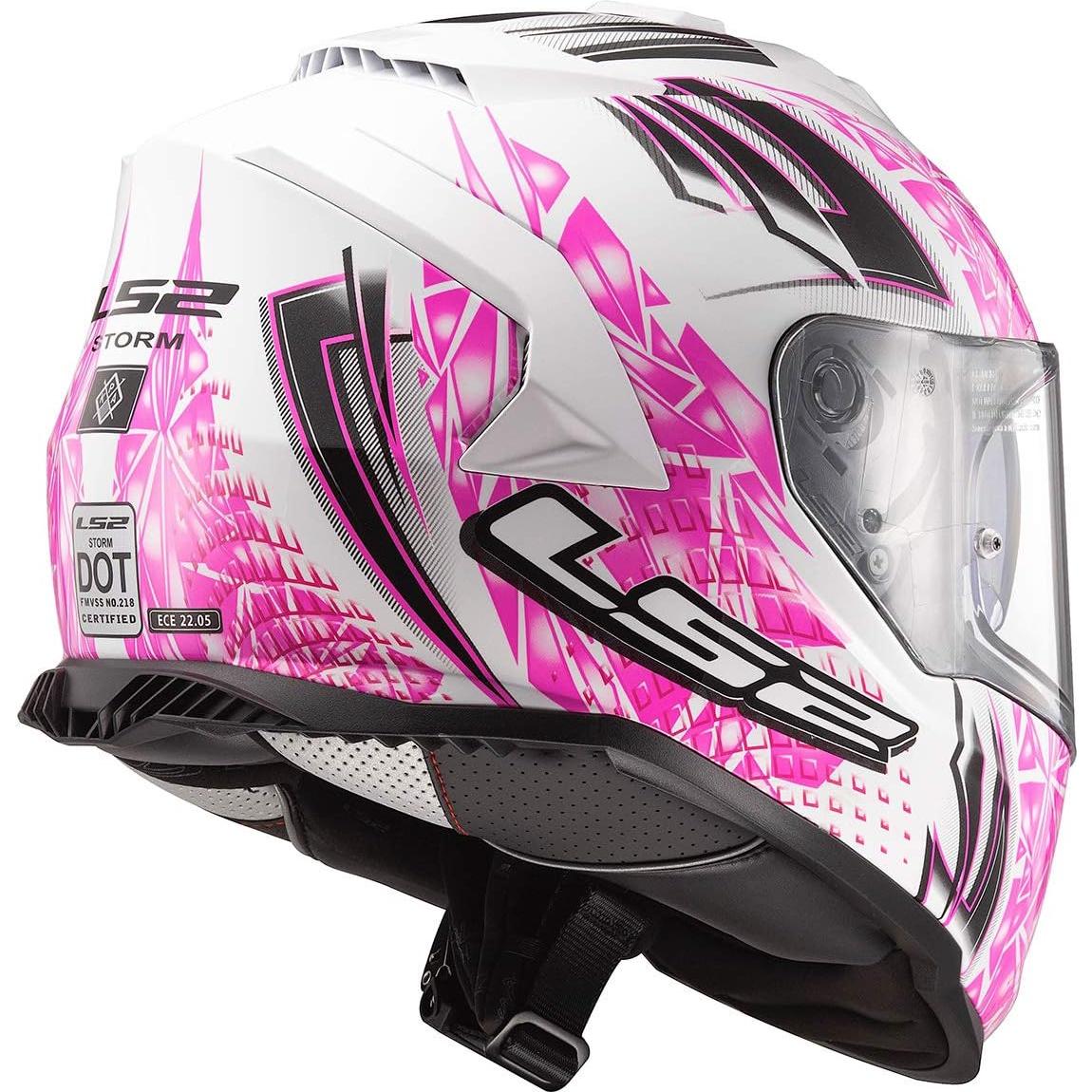 Casco LS2 Assault Full Face Motocicleta KPA Visera Solar