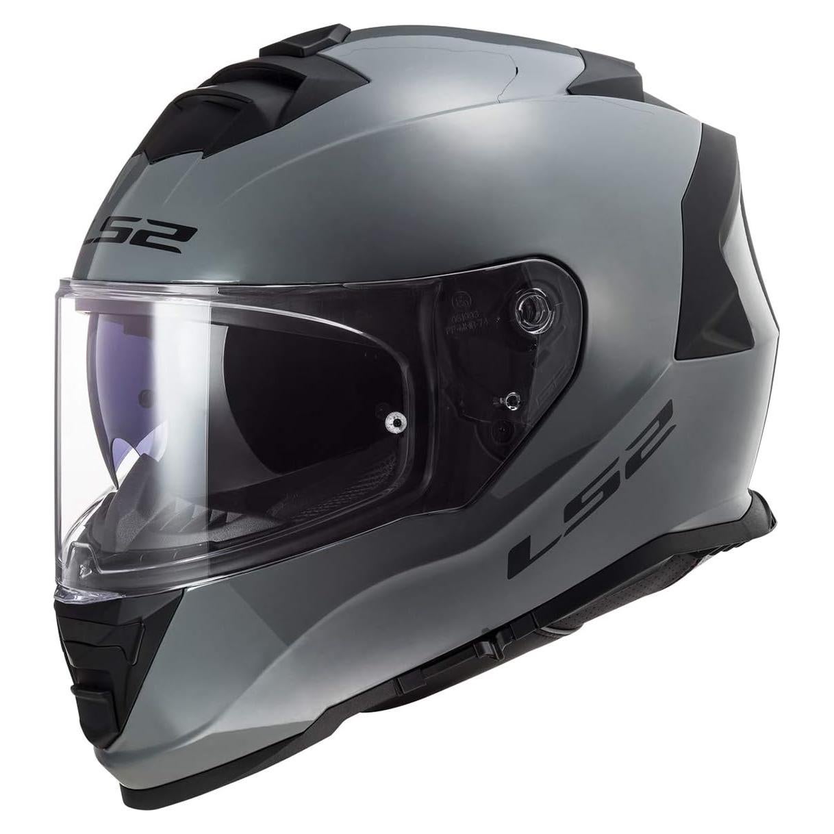 Casco LS2 Assault Full Face Motocicleta KPA Visera Solar