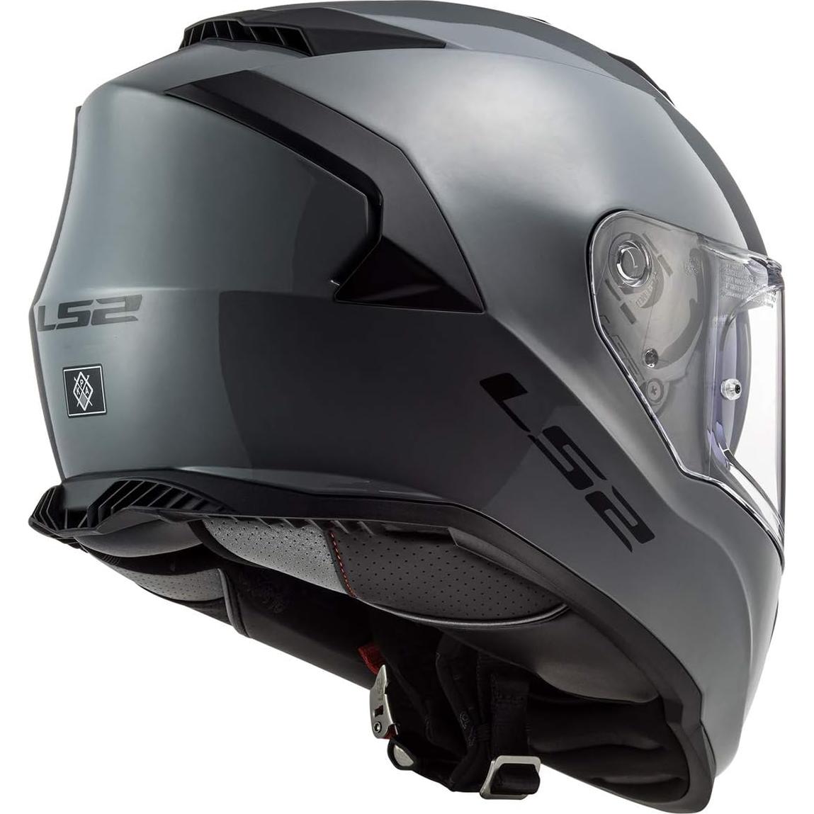 Casco LS2 Assault Full Face Motocicleta KPA Visera Solar