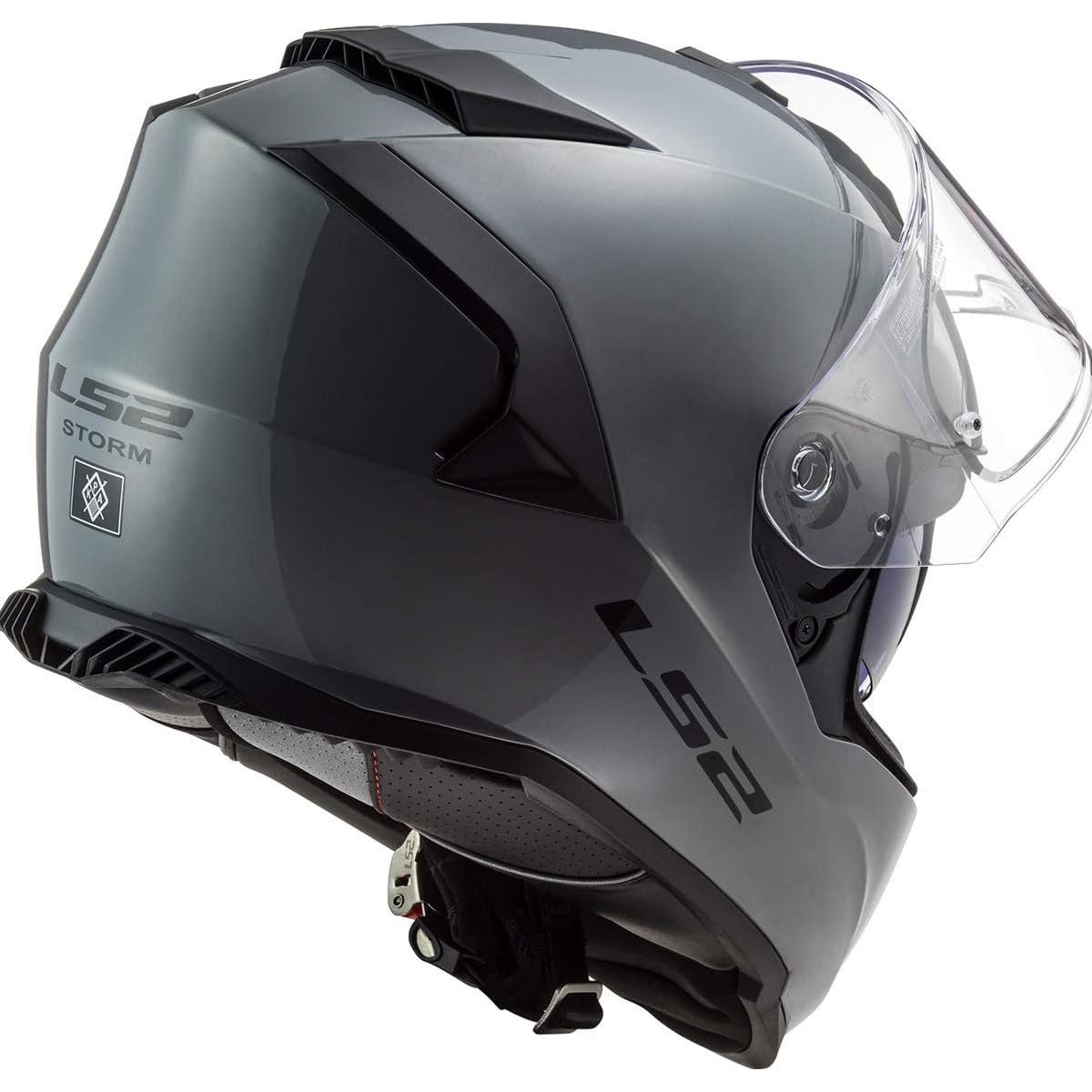 Casco LS2 Assault Full Face Motocicleta KPA Visera Solar