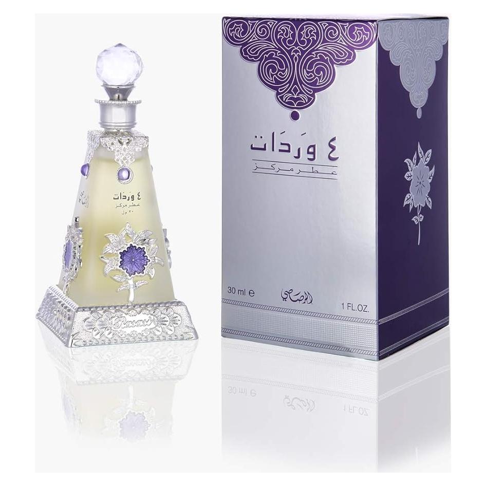 Aceite de Perfume Concentrado Rasasi Arba Wardat 30 ML Unisex