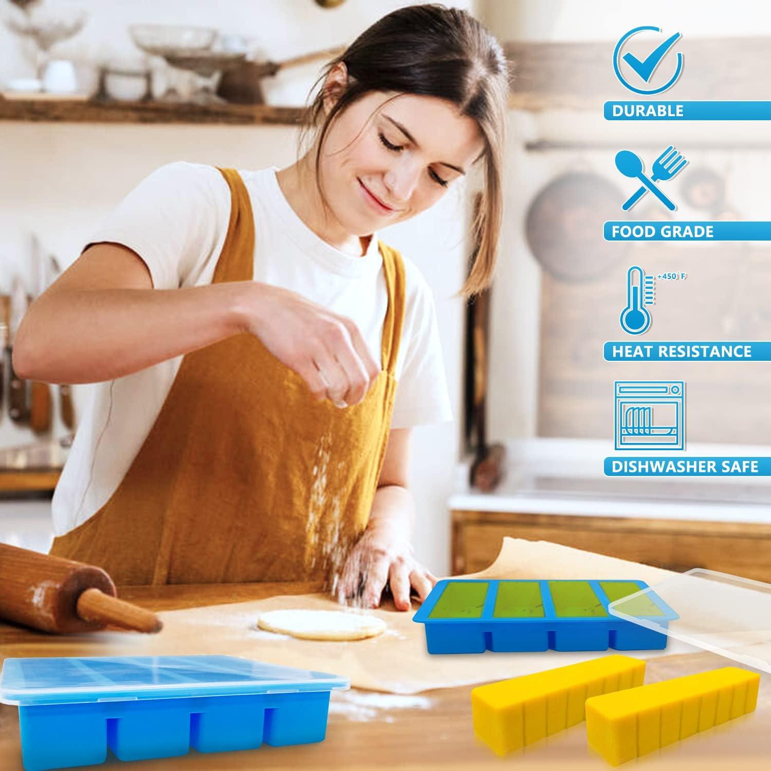 Molde de Mantequilla de Silicona Walfos con Tapa 12.45 cm