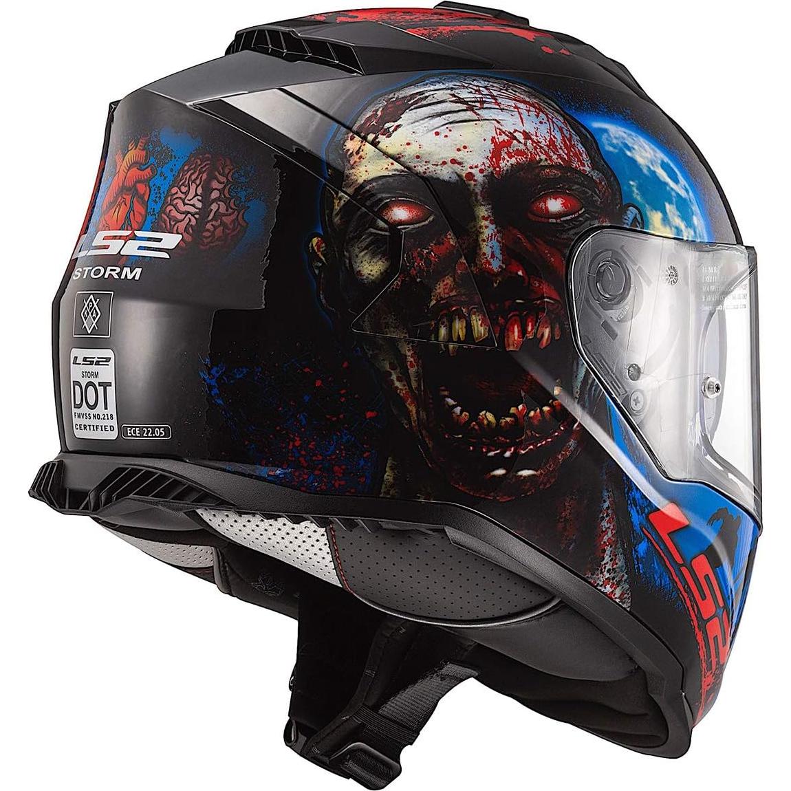 Casco LS2 Helmets Assault Full Face KPA Negro/Brillo