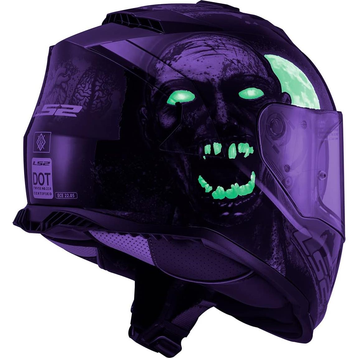 Casco LS2 Helmets Assault Full Face KPA Negro/Brillo