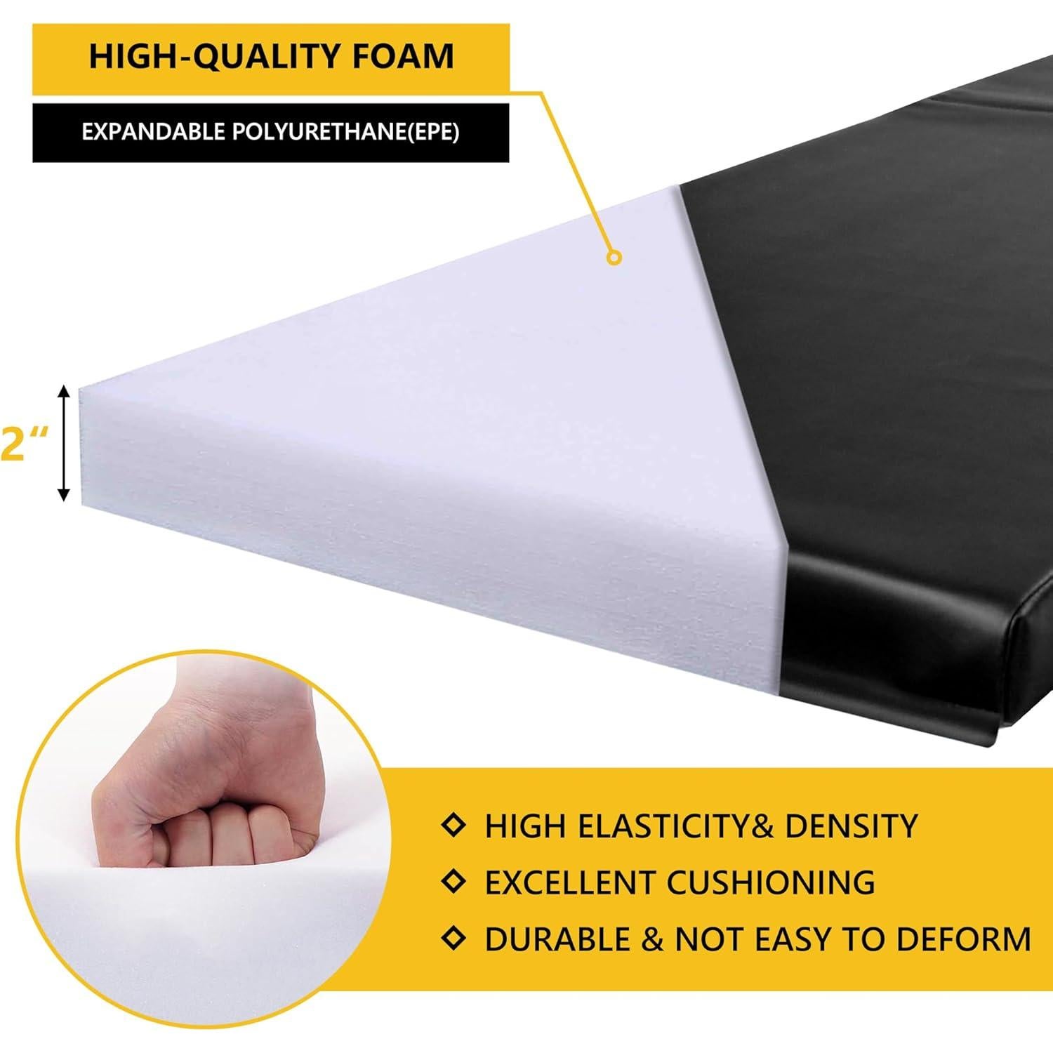 Protectores de Esquinas de Pared PHENEPUS 1.52m Negro