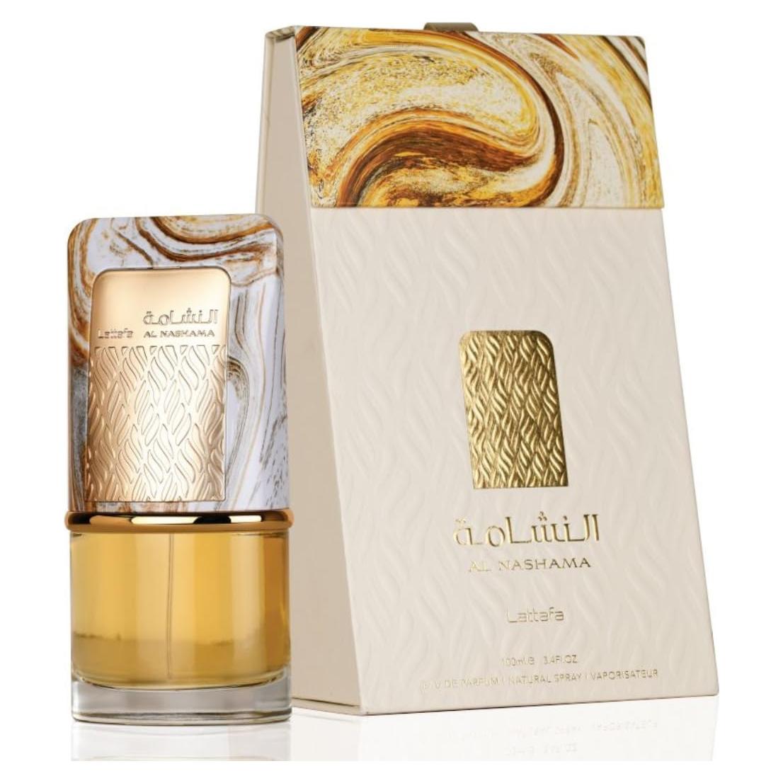Eau de Parfum Unisex Lattafa Al Nashama 100 ml - Picante y Frutal