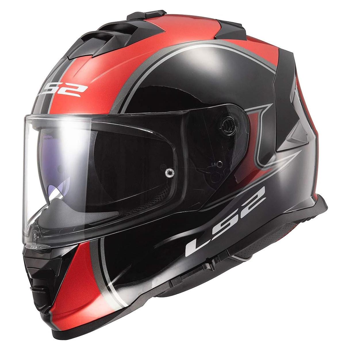 Casco LS2 Helmets Assault Full Face Rojo/Negro Talla S