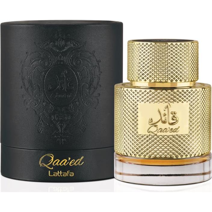 Perfume Lattafa Qaa'ed 100 ml - Amaderado y Picante para Hombres