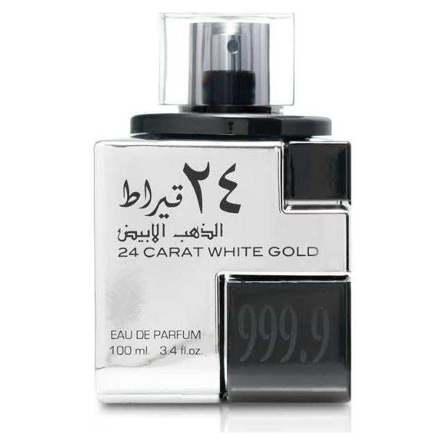 Perfume Lattafa 24 Quilates Oro Blanco Hombre 100ml EDP