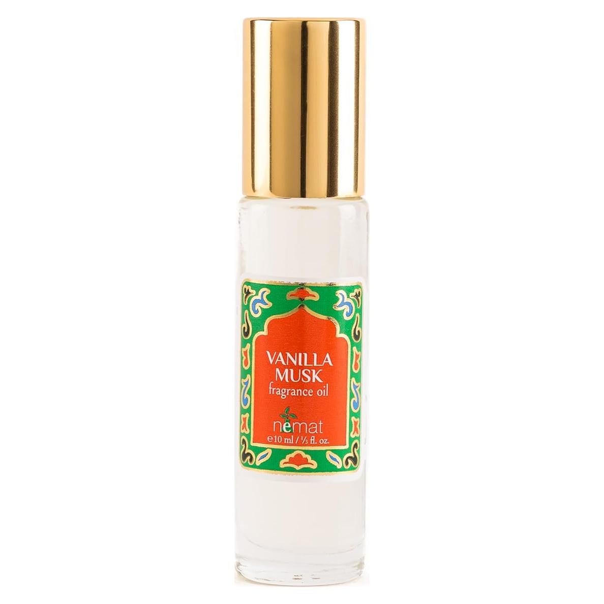 Aceite de Perfume Musk de Vainilla Nemat 10 ml Sin Alcohol