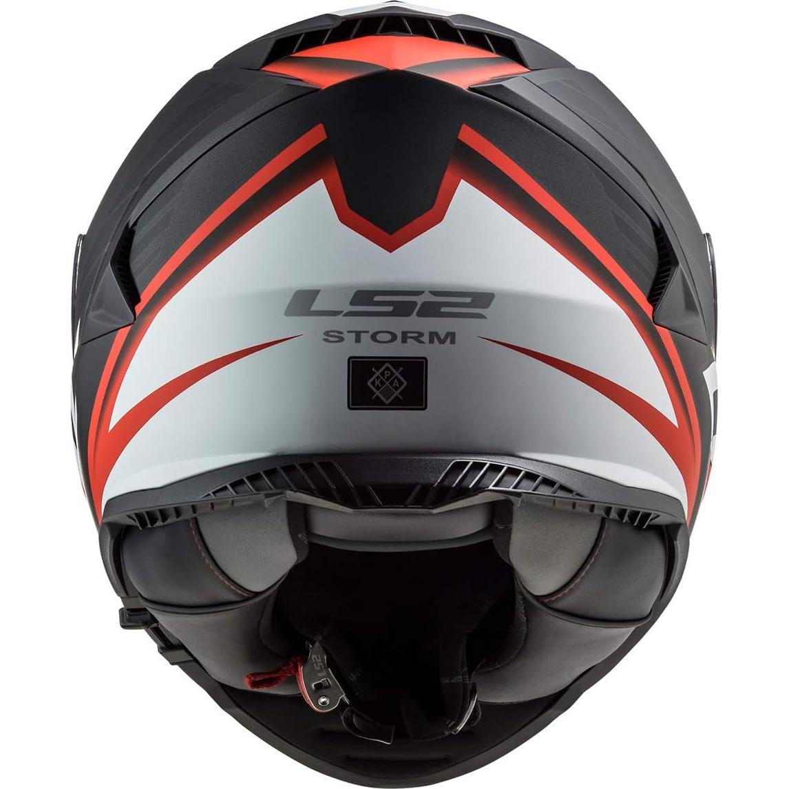 Casco LS2 Helmets Assault Full Face KPA Nerve Negro/Rojo