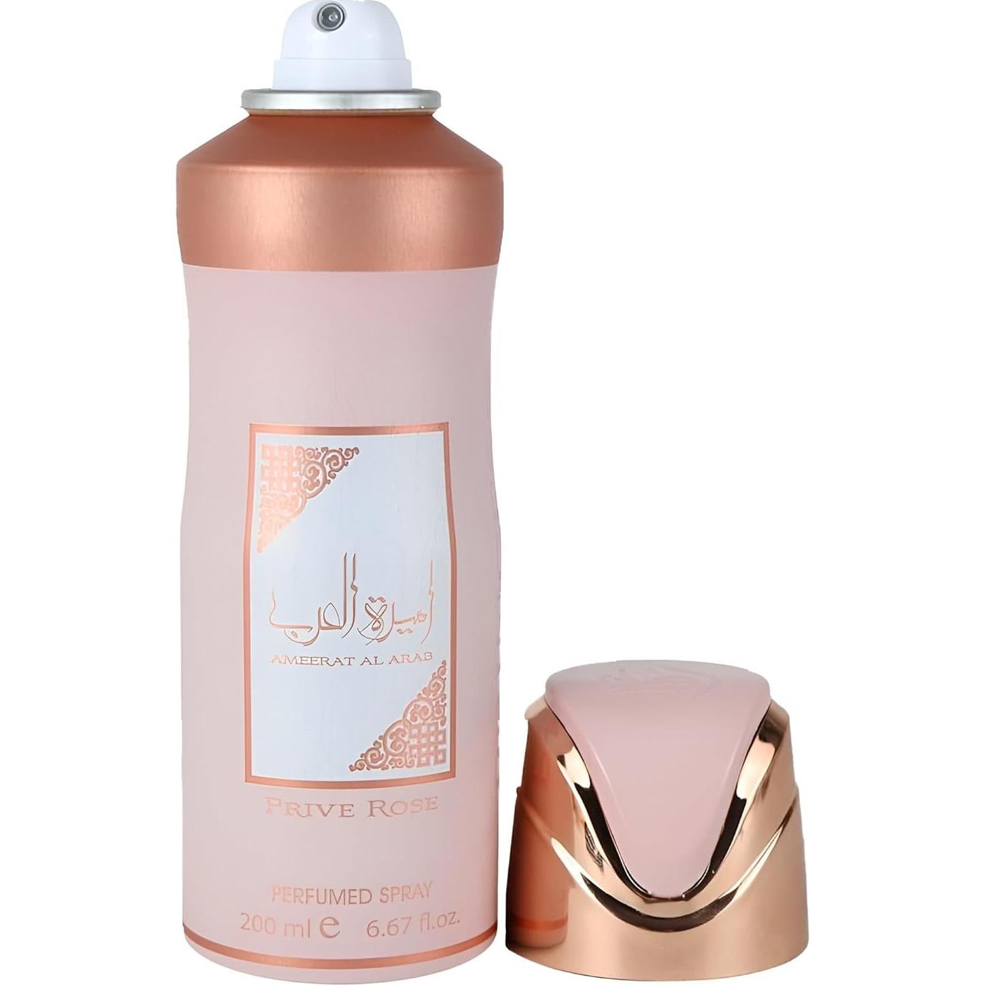 Desodorante Spray Lattafa Ameerat Al Arab Prive Rose 200 ml