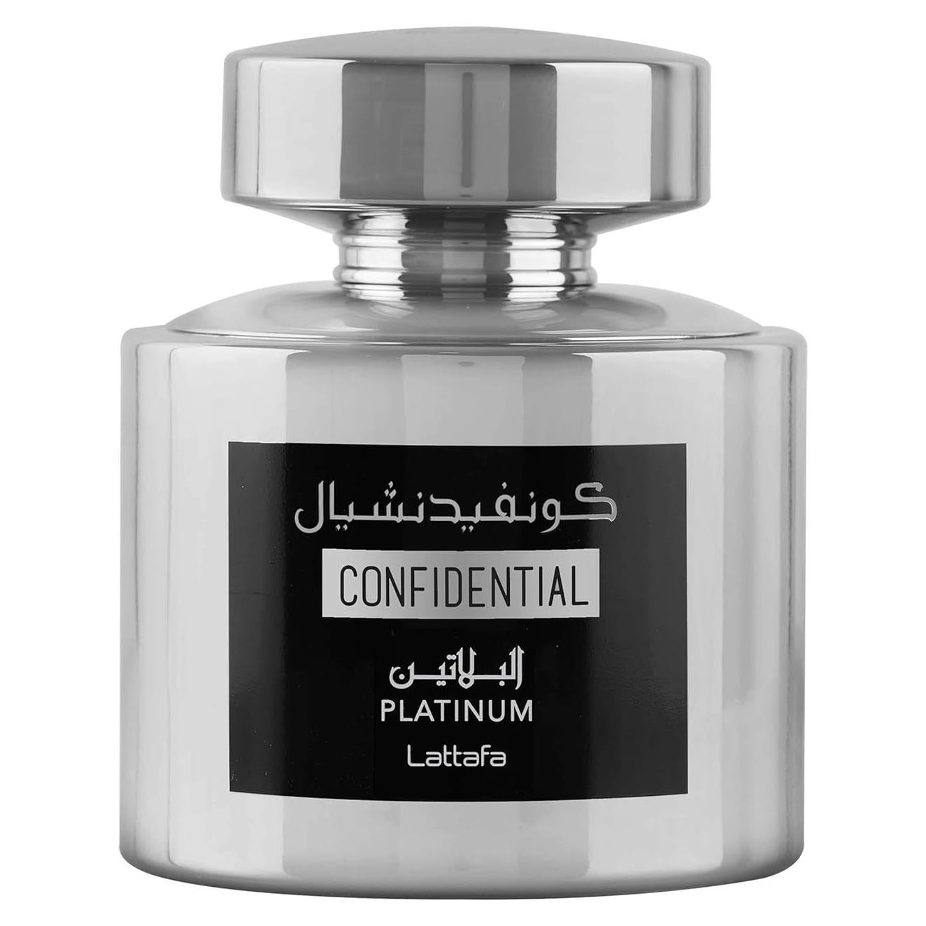 Lattafa Confidential Platinum Eau De Parfum 100 ml Unisex
