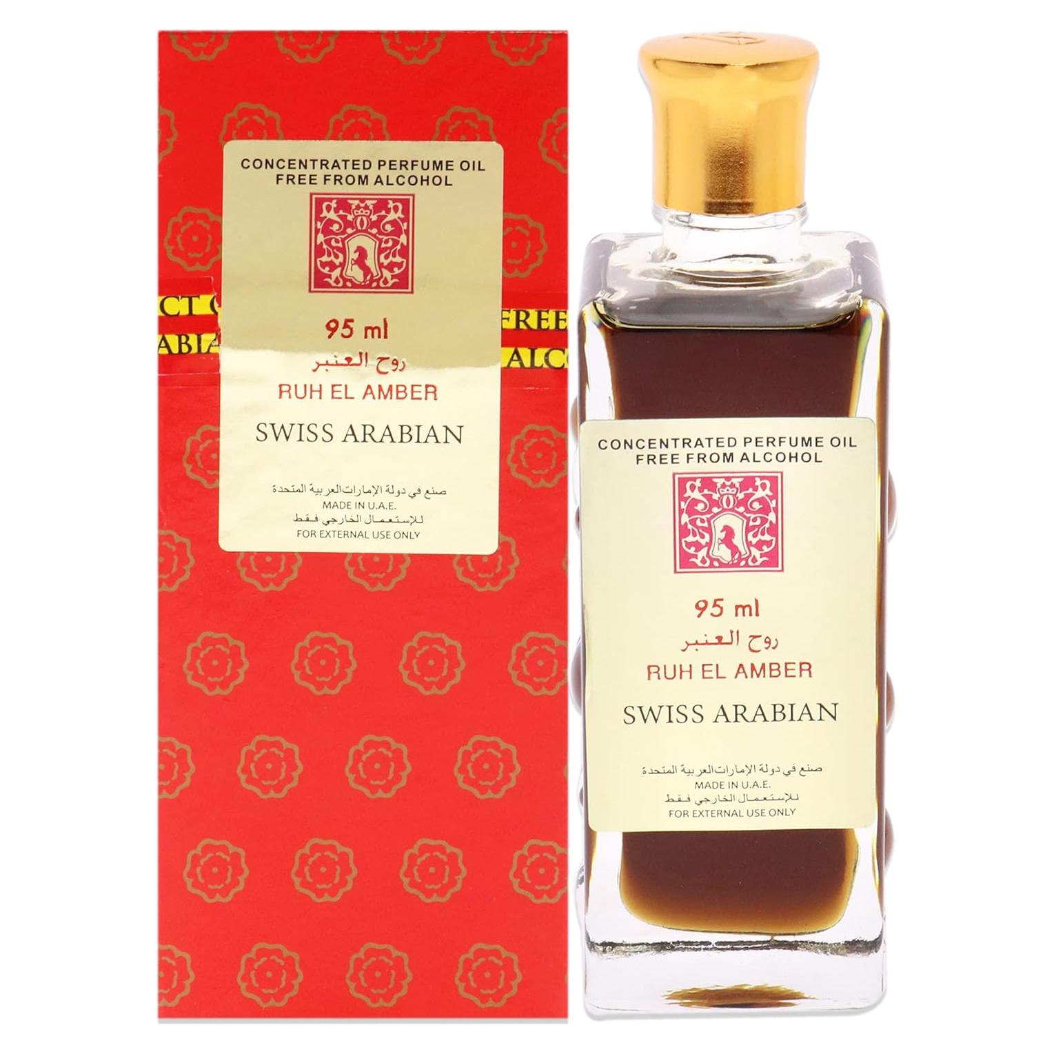 Aceite de Perfume Swiss Arabian Ruh El Amber 90 ml Unisex