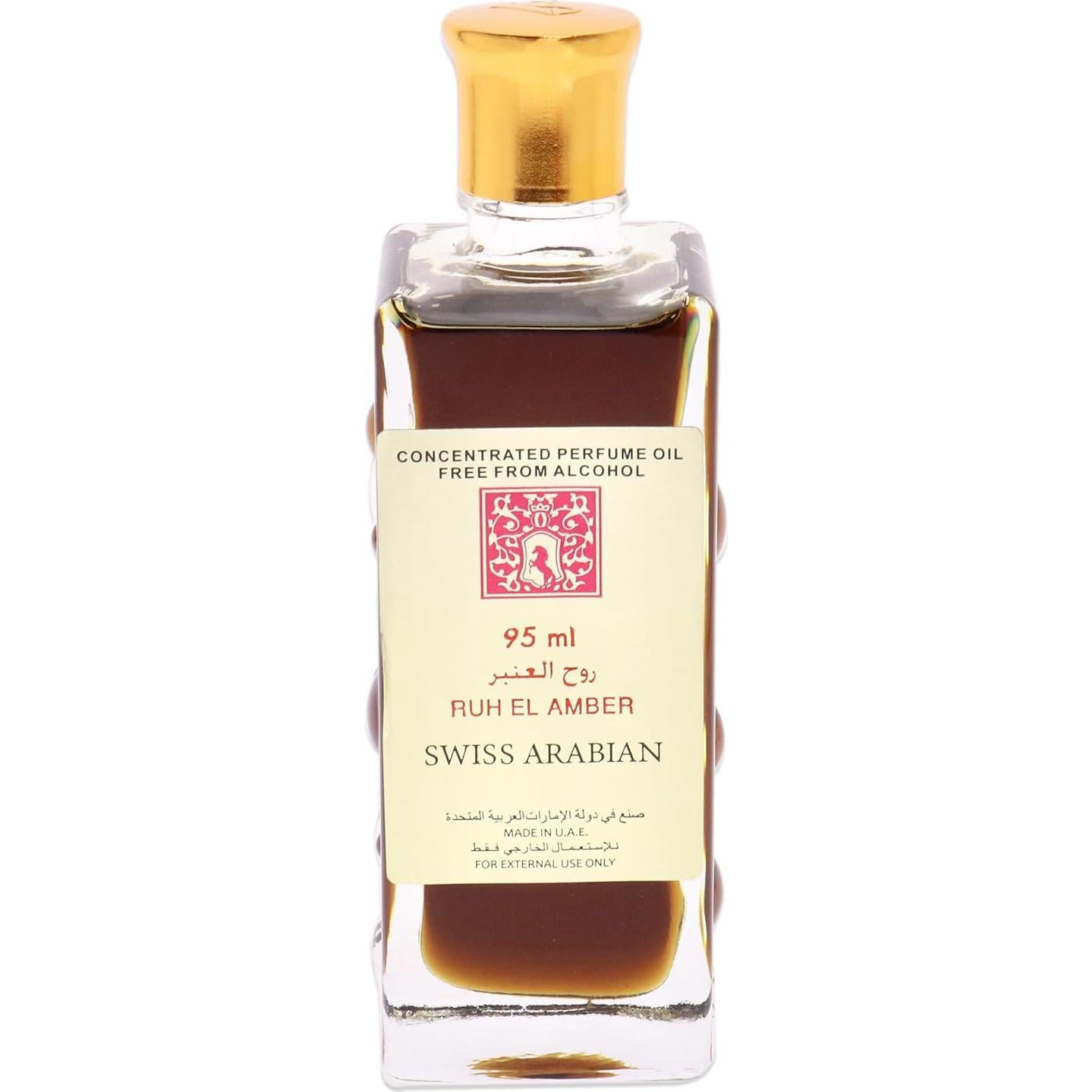 Aceite de Perfume Swiss Arabian Ruh El Amber 90 ml Unisex