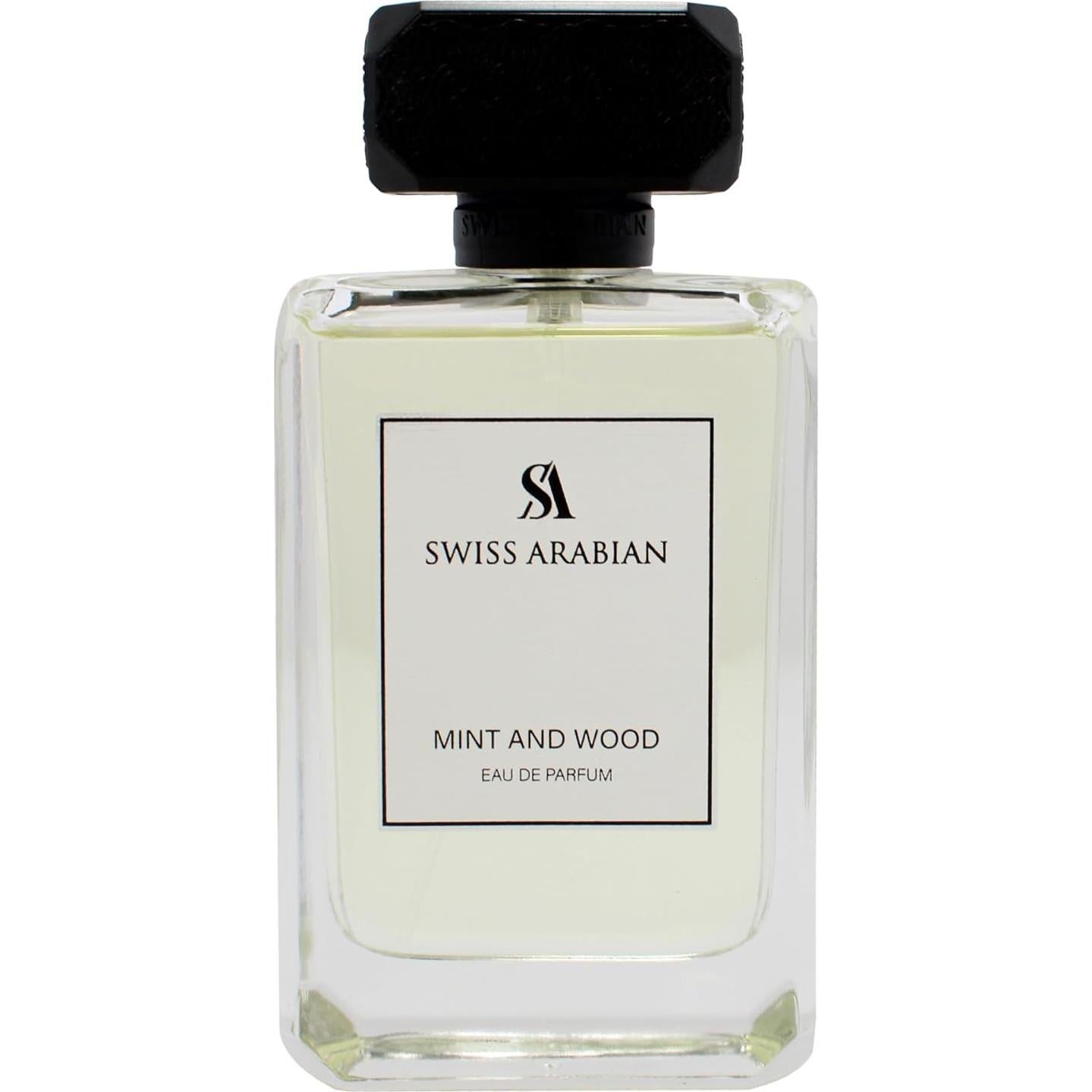 Colonia Swiss Arabian Menta y Madera 96.4 ml - Fragancia Masculina