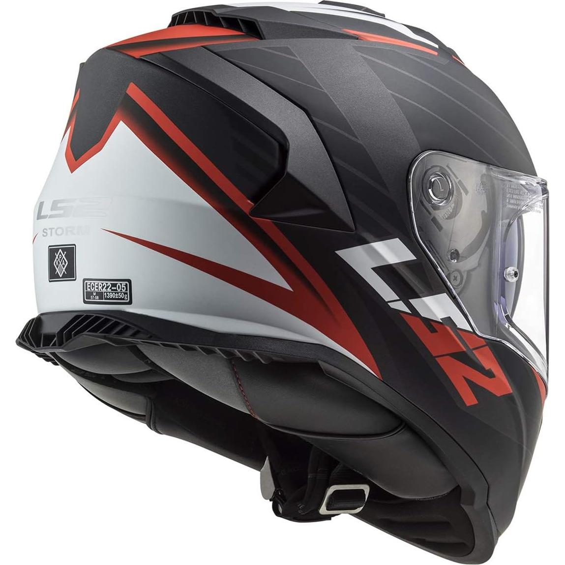 Casco LS2 Helmets Assault Full Face KPA XX-Large Negro/Rojo
