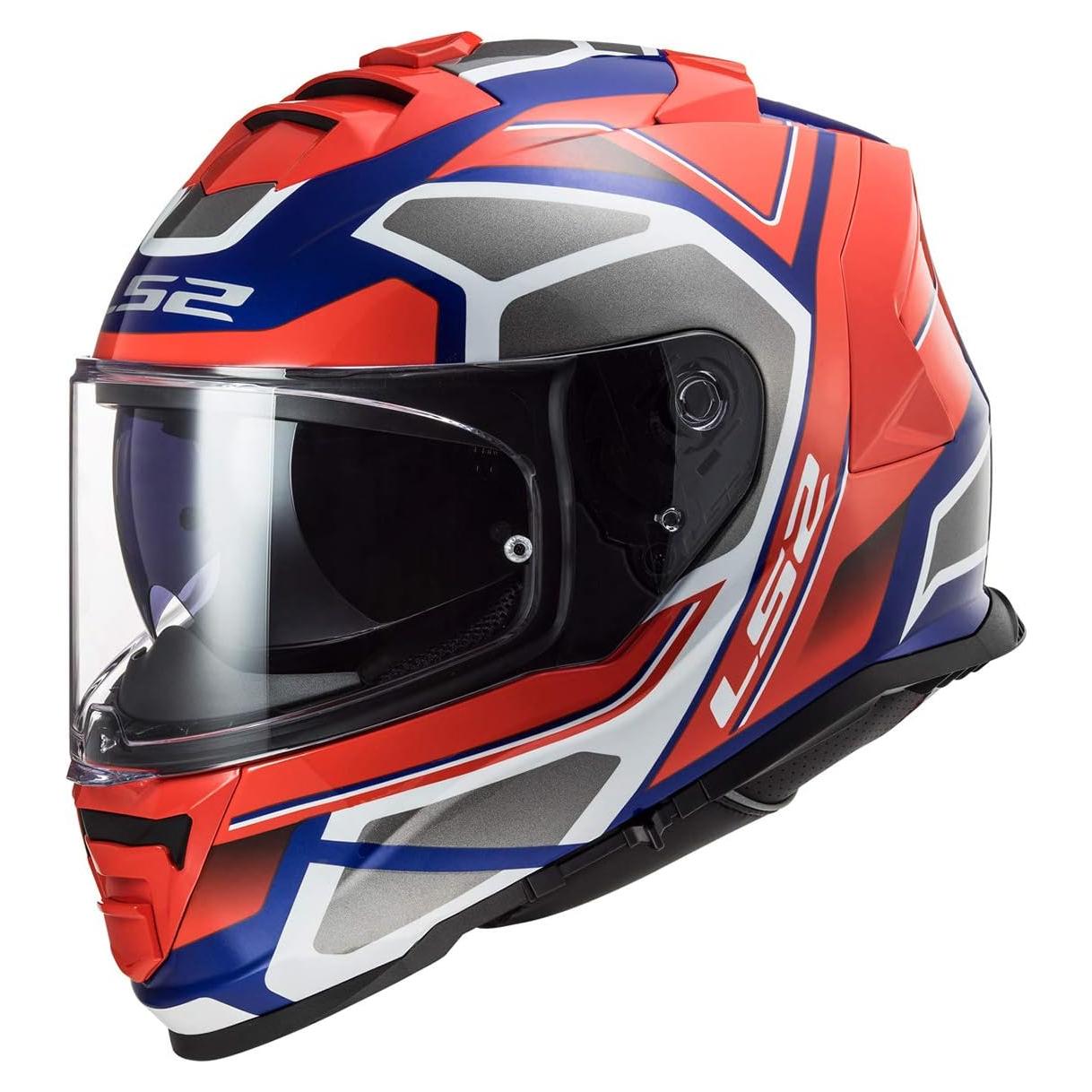Casco LS2 Assault Full Face Motocicleta KPA Visera Solar