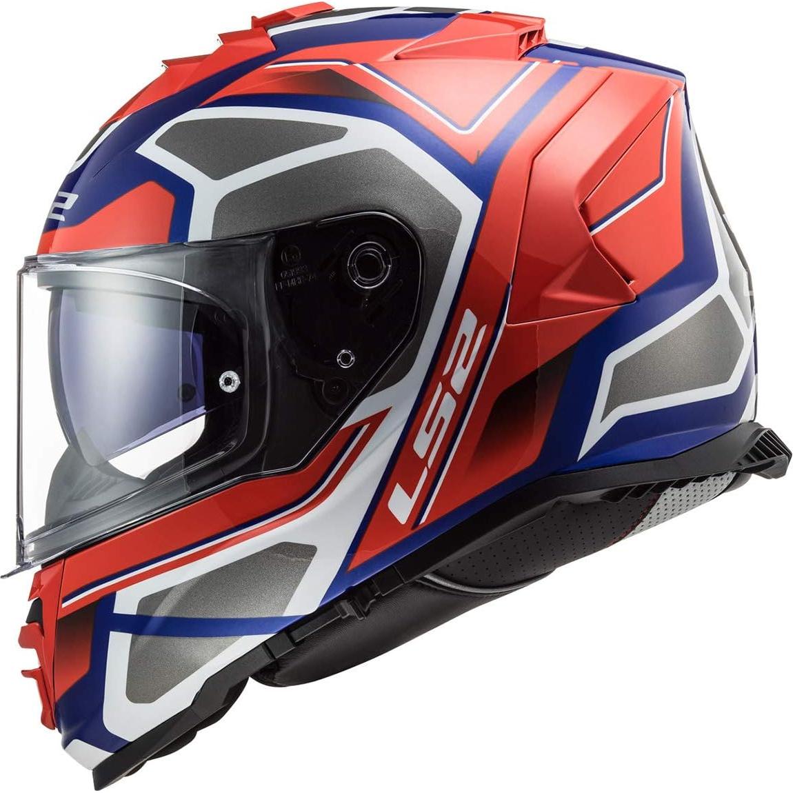 Casco LS2 Assault Full Face Motocicleta KPA Visera Solar