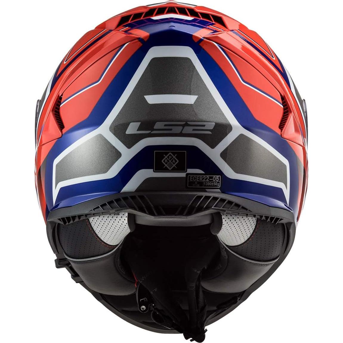 Casco LS2 Assault Full Face Motocicleta KPA Visera Solar