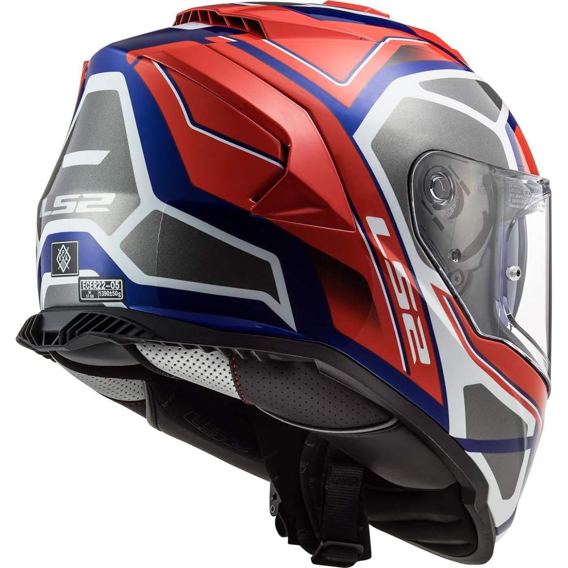 Casco LS2 Assault Full Face Motocicleta KPA Visera Solar