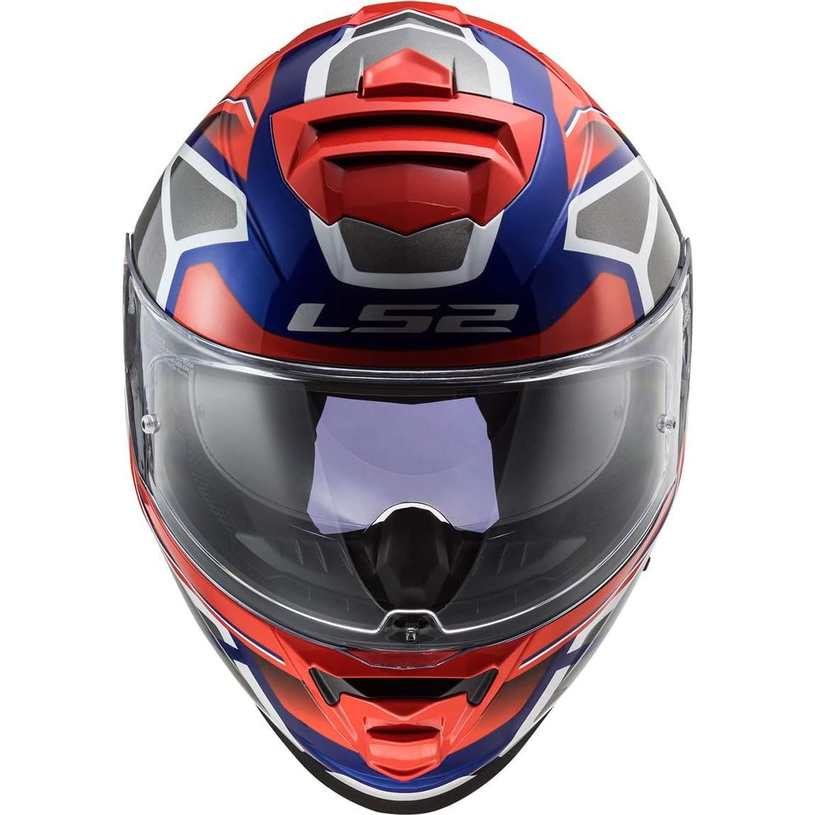 Casco LS2 Assault Full Face Motocicleta KPA Visera Solar