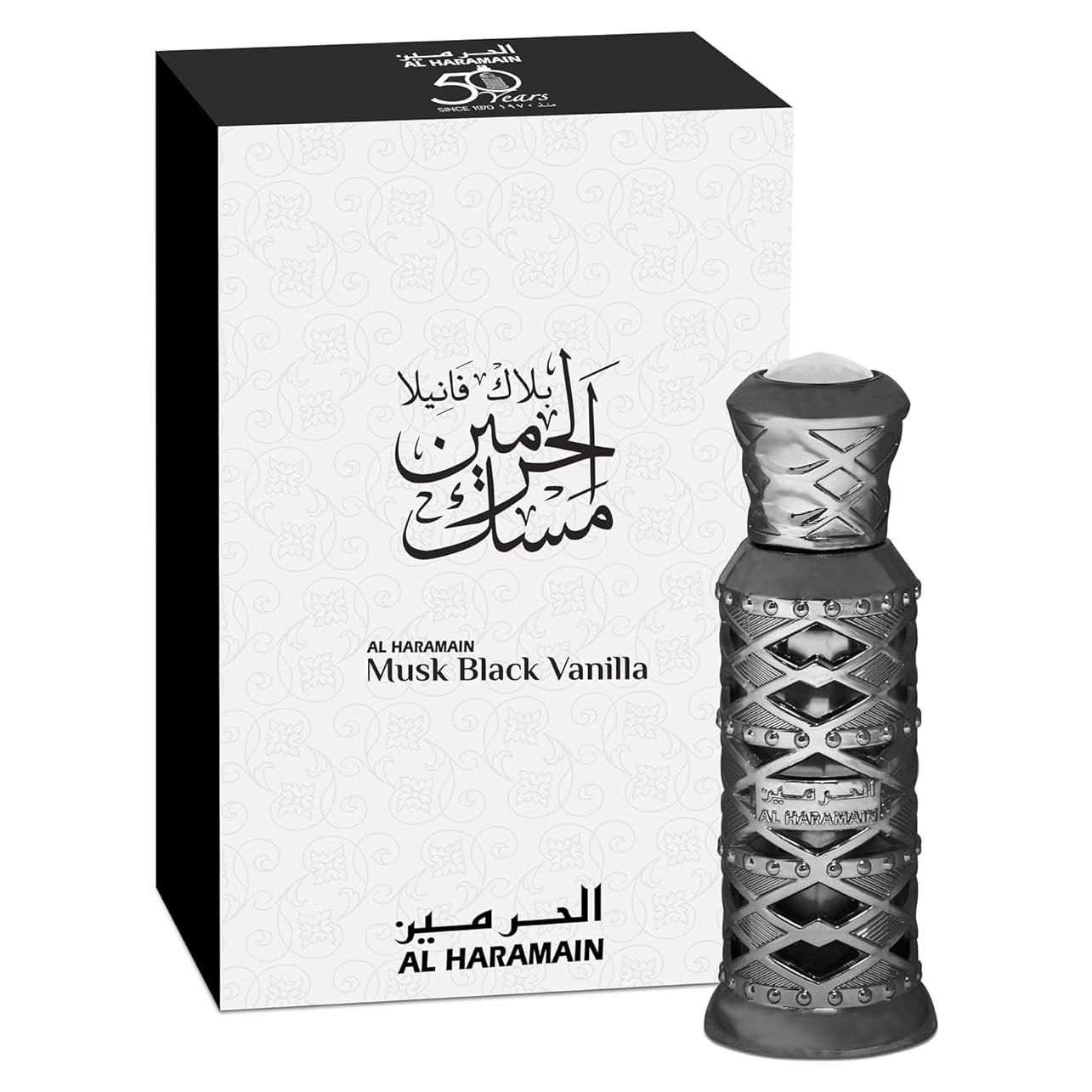 Aceite de Perfume Concentrado Al Haramain Musk Black Vanilla 11.34 ml
