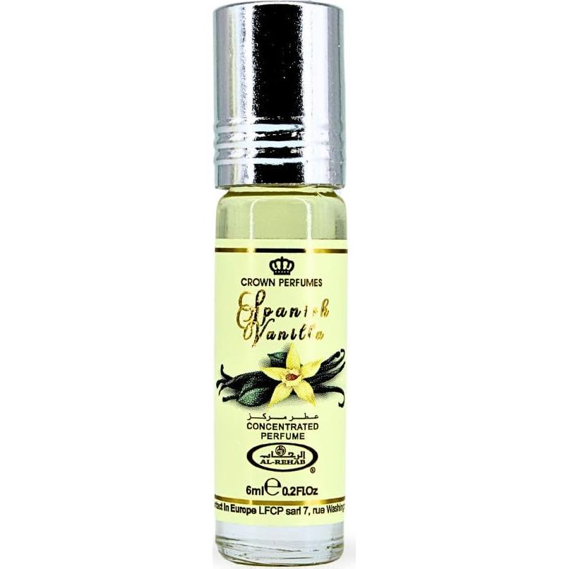 Aceite de Perfume Vainilla Española Al-Rehab 6ML - Larga Duración