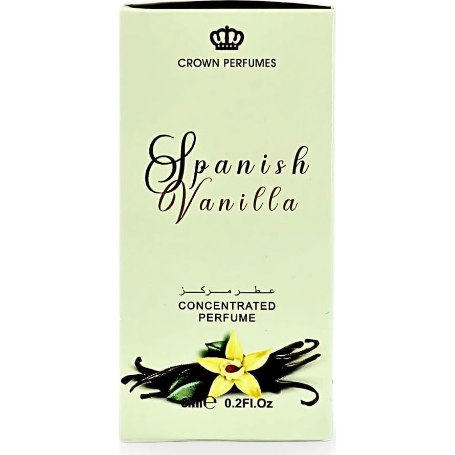 Aceite de Perfume Vainilla Española Al-Rehab 6ML - Larga Duración
