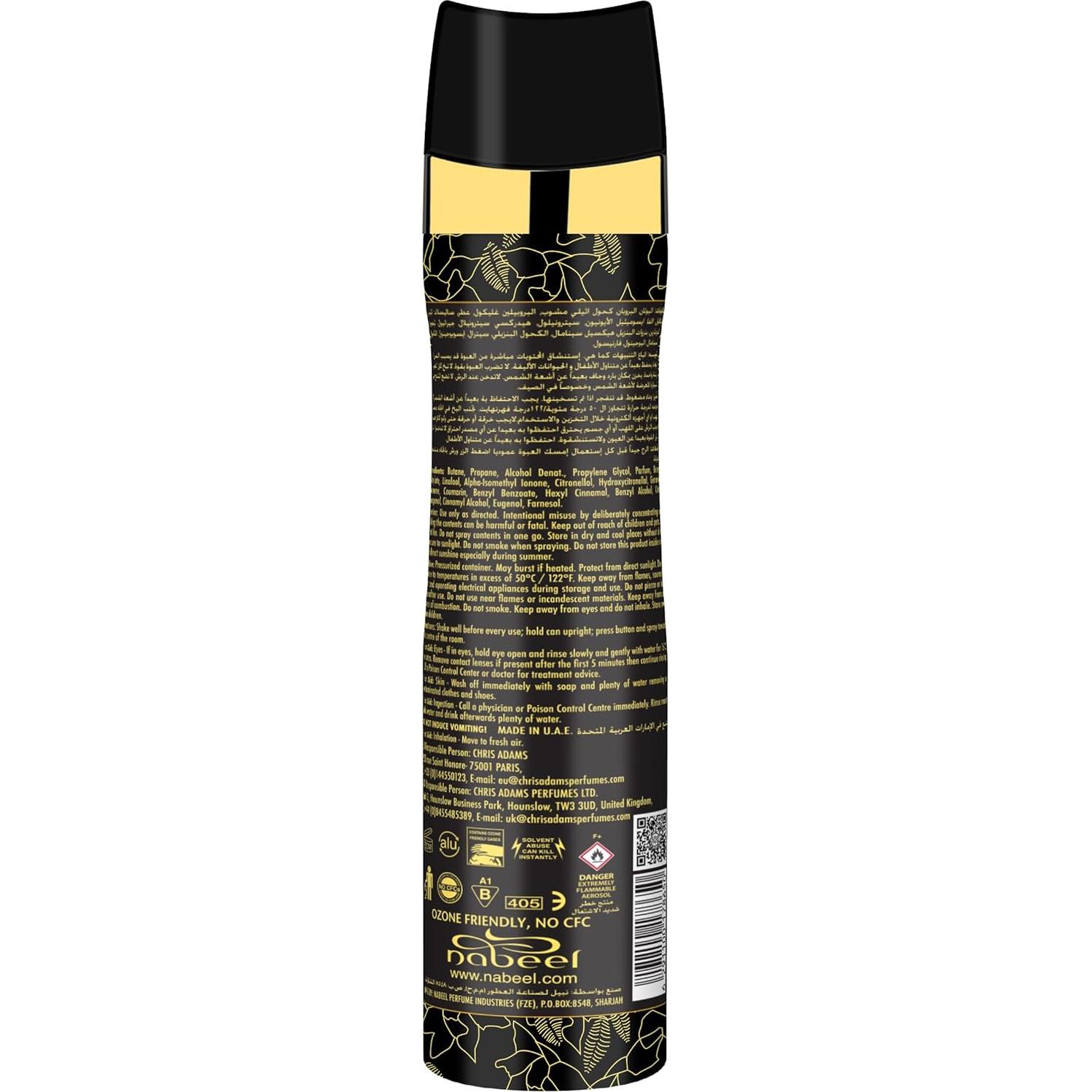 Ambientador Nabeel 300ml - Fragancia Oriental Cítrica
