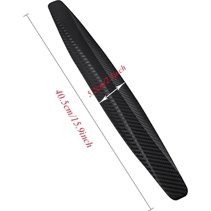 Protector de Esquinas de Parachoques WeFoonLo Universal Negro