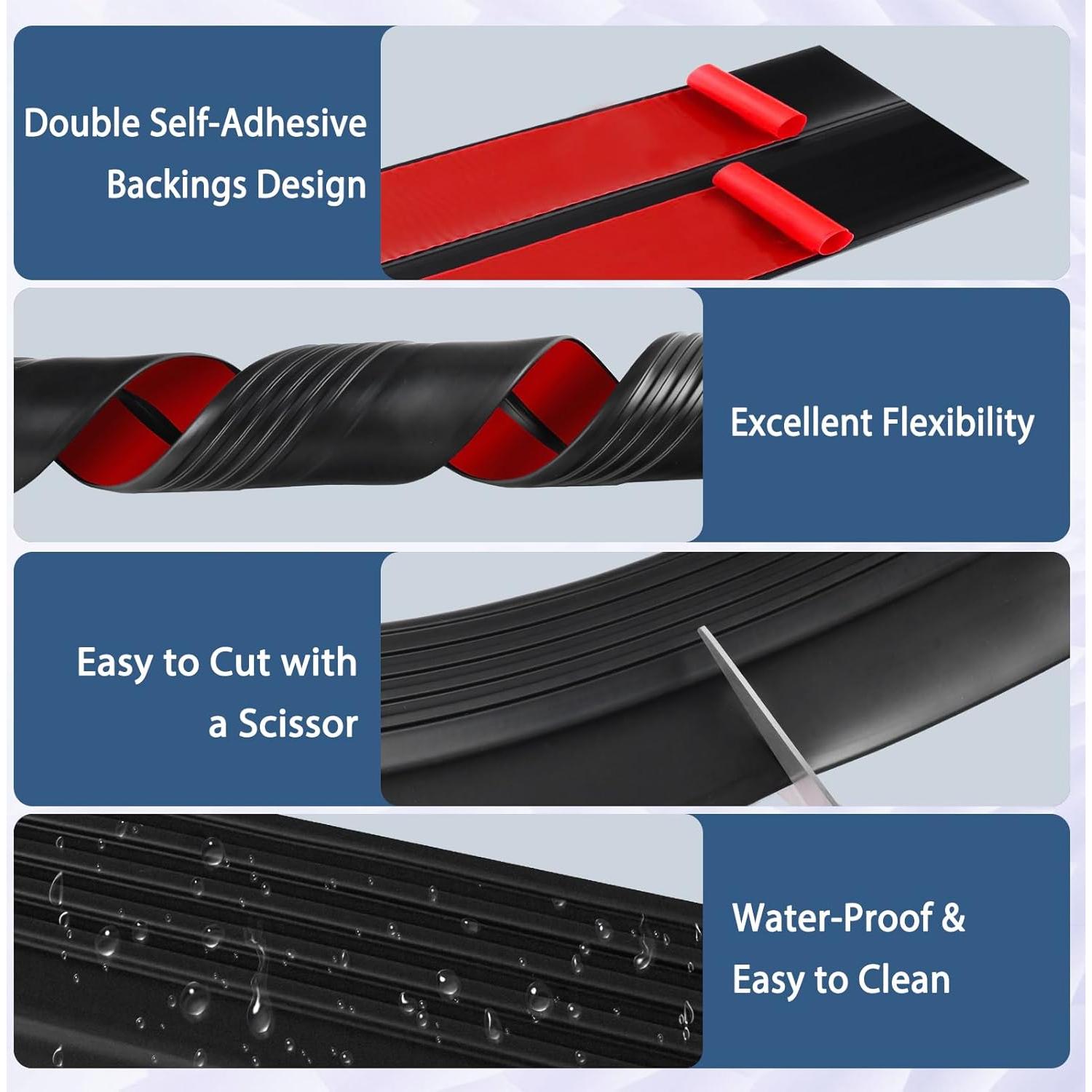 Perfil de Borde de Escalera Antideslizante Hamminy 10.16cm x 1.01m