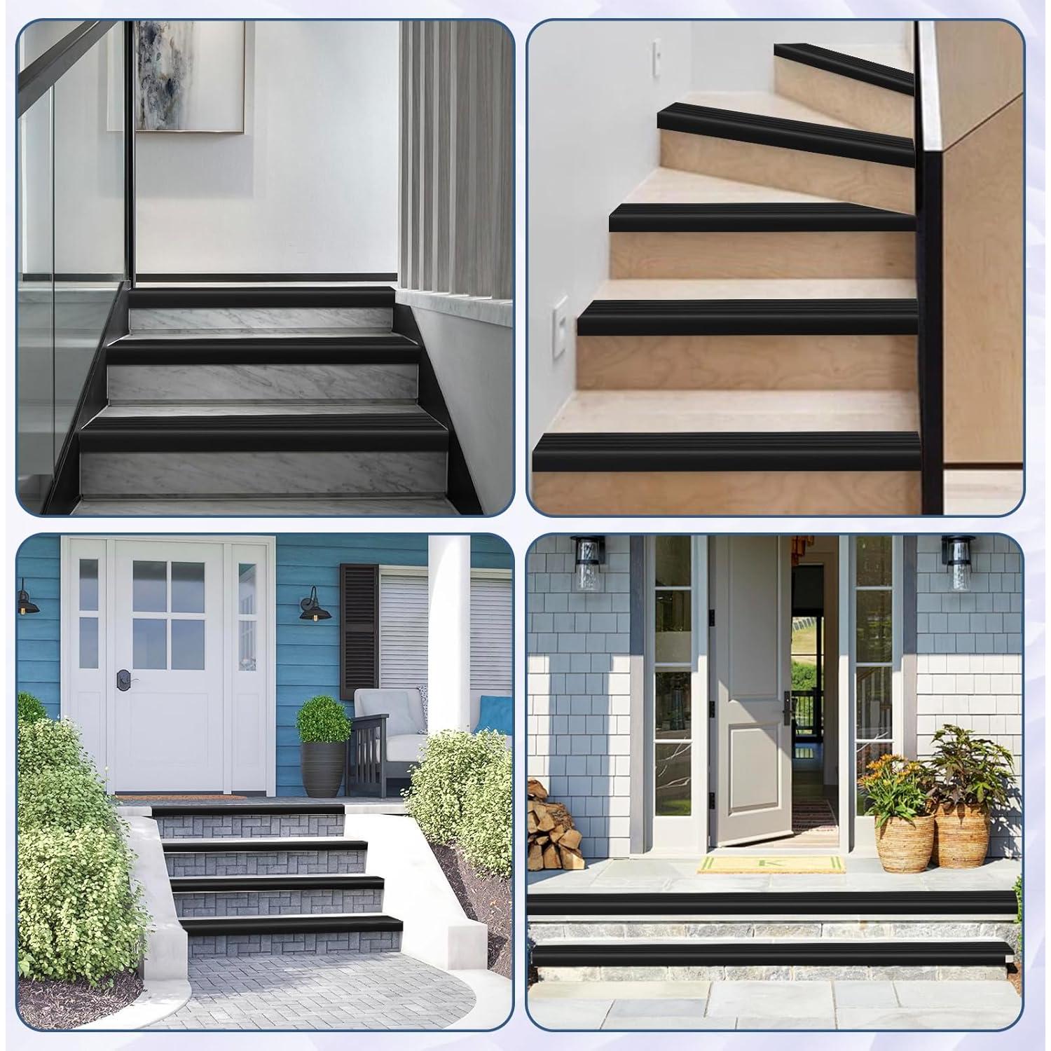 Perfil de Borde de Escalera Antideslizante Hamminy 10.16cm x 1.01m