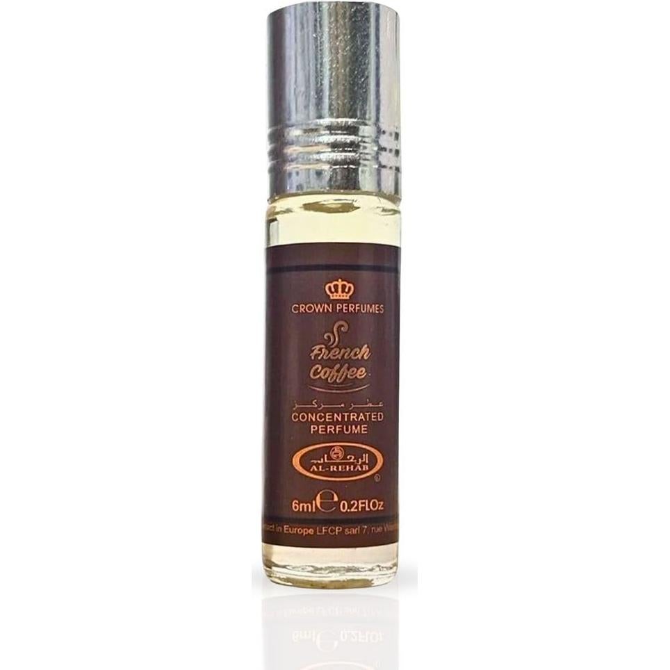 Aceite de Perfume Al-Rehab Café Francés 6ML para Mujeres