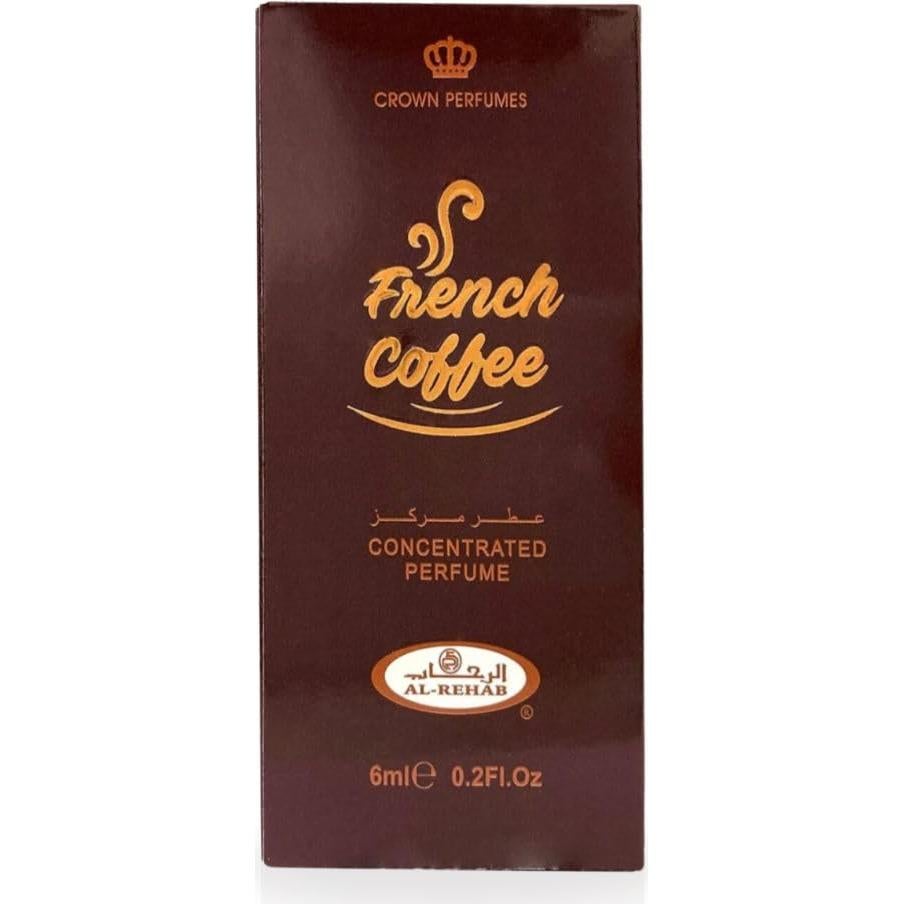 Aceite de Perfume Al-Rehab Café Francés 6ML para Mujeres