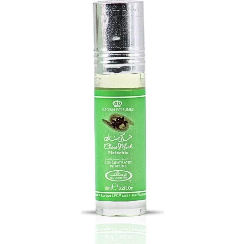 Aceite de Perfume Al-Rehab Choco Musk Pistachio 6ml - Aroma Dulce