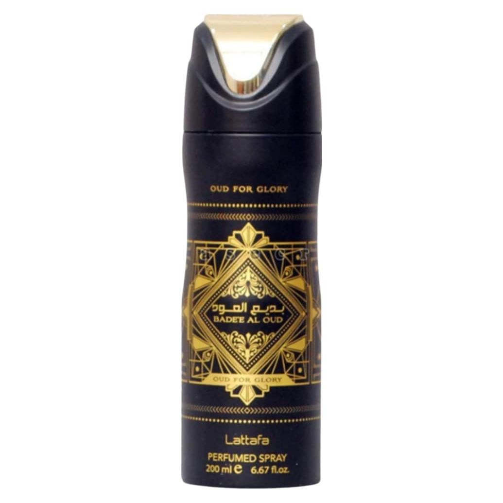 Desodorante Perfumado Unisex Lattafa Bade'e Al Oud 200 ml
